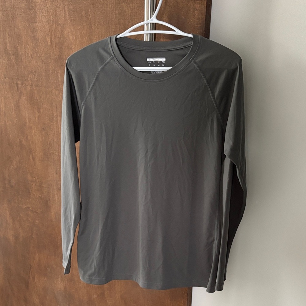 Gray Long Sleeve Shirt